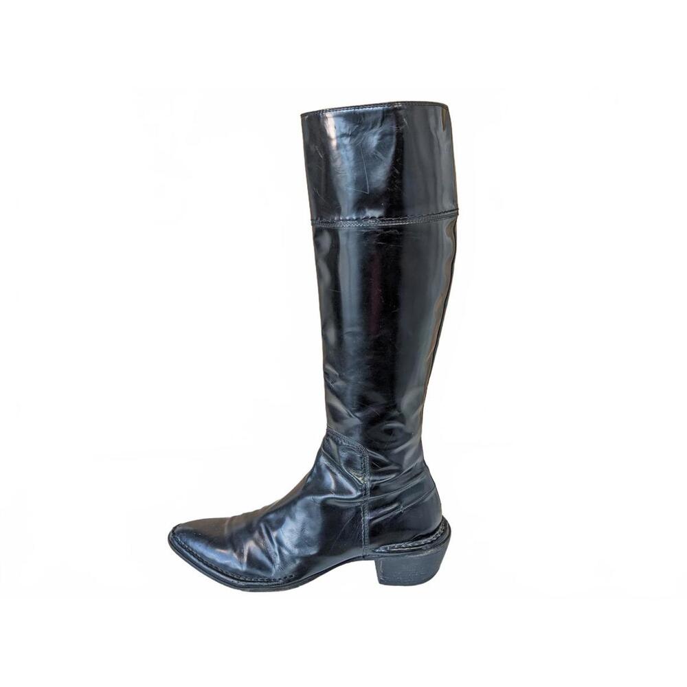 Costume National Italy Women Boots Knee-High Leather US 8.5 [COPY]
